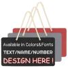 Naanle Personalized Door Sign Plaque Custom Office Name Plate Hanging Signs for Business Entrance Porch Front Home Wedding Gift Closing Gift, Custom House Address Numbers view 1
