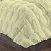 Amuze Bedding 1 Piece Pinch Pleated Comforter Premium 800 Thread Count 500 GSM 100% Egyptian Cotton Super Soft (Twin, Ivory) view 4