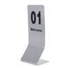 10PCS Table Numbers for Wedding Reception , Stainless Steel 1 10 Double Side Table Numbers Props , Christmas Party , Decoration (Grey) , Stainless Steel 1 10 Double Side Table Numbers ProTable Numbers view 4