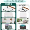 100 Pieces Sublimation Magnet Blanks Personalized Square Refrigerator Magnet and Soft Magnetic Sticker for DIY Craft Microwave, Office, Door Decor, Souvenirs, Gifts (5 x 5 x 0.4 cm) view 4