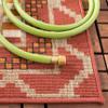 SAFAVIEH Washable Rug Outdoor Veranda Collection - 2' x 3'7", Rust & Red, Non-Shedding & Easy to Clean, Ideal for Patio, Backyard, Mudroom (VER096-0334) view 2