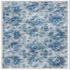 Martha Stewart x SAFAVIEH Area Rug Collection - 2' x 4', Cream & Blue, Floral Pattern, Non-Shedding & Easy Cleaning, Ideal for Living Room, Bedroom, Office, Accent Space (MSR2862D) view 1