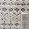 Martha Stewart x SAFAVIEH Shag Rug Collection - 2'6" x 3'9", White & Light Grey, Non-Shedding & Easy Cleaning, Ultra Plush Thick Pile, Ideal for Living Room, Bedroom, Accent Space (MSR0737A) view 1