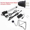 NeNchengLi 24V Electric Recliner Motor Linear Actuator Kit Electric Recliner Motor Replacement kit Parts Sofa Recliner Lift Chair Motor Actuator 250mm Stroke Lengh view 2