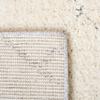 Martha Stewart x SAFAVIEH Shag Rug Collection - 2'6" x 3'9", Light Grey, & White, Non-Shedding & Easy Cleaning, Ultra Plush Thick Pile, Ideal for Living Room, Bedroom, Accent Space (MSR0727F) view 1