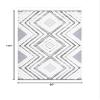 SAFAVIEH Area Rug 8x10 - Moroccan Tassel Shag Collection - Large - Ivory & Grey, Boho Design, Non-Shedding & Easy Cleaning, Plush Pile, Ideal for Living Room, Bedroom, Dining Space (MTS636A) view 2