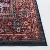 SAFAVIEH Washable Rug Tucson Collection - 6' Square, Rust & Green, Slip Resistant & Easy to Clean, Ideal for Living Room, Bedroom, Dining Space (TSN114P) view 3