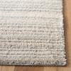 Martha Stewart x SAFAVIEH Area Rug Collection - 2'6" x 3'9", Light Grey & White, Non-Shedding & Easy Cleaning, Ideal for Living Room, Bedroom, Office, Accent Space (MSR0787F) view 3