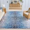 SAFAVIEH Washable Rug Journey Collection - Large - 7'9" x 10', Navy & Beige, Slip Resistant & Easy Cleaning, Ideal for Living Room, Bedroom, Dining Space (JNY118N) view 1