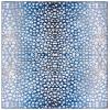 SAFAVIEH Washable Rug Journey Collection - Large - 7'9" x 10', Navy & Beige, Slip Resistant & Easy Cleaning, Ideal for Living Room, Bedroom, Dining Space (JNY118N) view 3