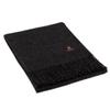 Arequipa Pride - Alpaca Wool Throw Blanket Woven Soft Warm Solid Color Design Peru 64" x 53" (Charcoal Gray) view 1
