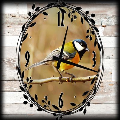 Multicolored Bird Canvas Wall ArtSpring Decorations for Wall Decor 12 x 16 Inch