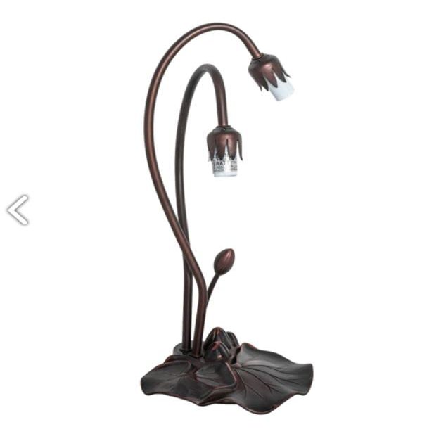 Meyda Tiffany 10196 16" High Lily 2 Light Table Base