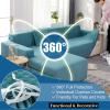 XZSBDXHH Couch Cover Stretch Sofa Covers Loveseat Slipcovers for 1 2 3 4 Seater Cushion Couch Love Seat Furniture Protector Collection Set for Oversize Sofa Loveseat Chair Slip Covers (19 1 Seater) view 4