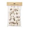 Mud Pie Velvet Mini Pumpkins Vase Filler, Cream view 1