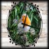 Orange and White Bird Canvas Wall ArtSpring Decorations for Wall Decor 12 x 16 Inch view 1