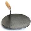 Indian Traditional Iron Tawa Cookware Roti Maker chapati Maker Iron Tava with Wooden Handle 12 Inch - Fastest Delivery with DHL By Indian Collectible view 1