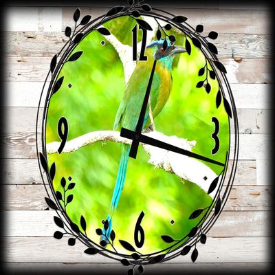 Jungle Green Bird Canvas Wall ArtSpring Decorations for Wall Decor 12 x 16 Inch