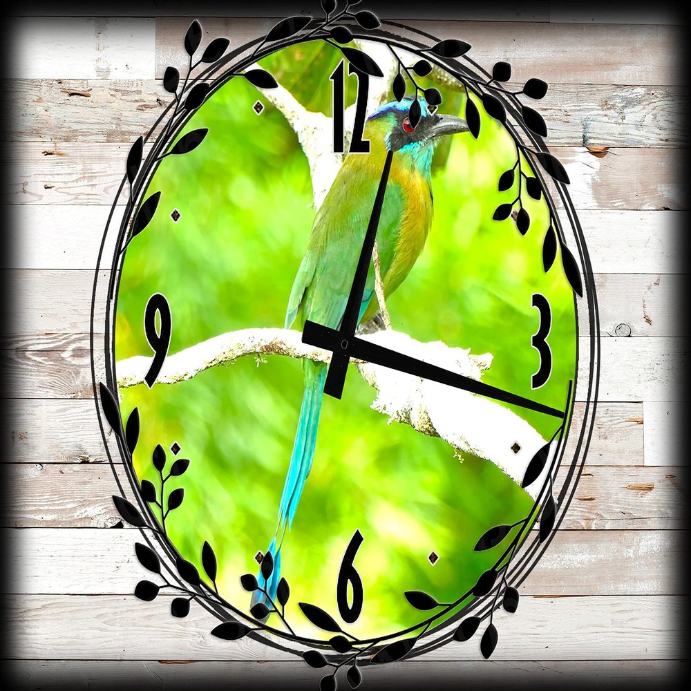 Jungle Green Bird Canvas Wall ArtSpring Decorations for Wall Decor 12 x 16 Inch