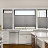 CHICOLOGY Cellular Shades, Top Down Bottom Up Shades, Custom Blinds for Windows, Window Shades for Home, Door Blinds, Window Coverings, Cellular Blinds, Dark Grey (Light Filtering), 33.75" W x 64" H view 3