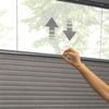 CHICOLOGY Cellular Shades, Top Down Bottom Up Shades, Custom Blinds for Windows, Window Shades for Home, Door Blinds, Window Coverings, Cellular Blinds, Dark Grey (Light Filtering), 33.75" W x 64" H view 4