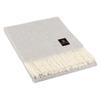Arequipa Pride - Alpaca Wool Throw Blanket Woven Soft Warm Solid Color Design Peru 64" x 53" (Fog Gray) view 1