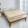 7 Zone Green Natural Organic Latex Mattress Topper Twin XL Size - 2 inch - Soft Plush Pillow Top - GOLS Certified Latex Foam Bed Pad for Side Sleepers Zonal Support Durable and Breathable view 1
