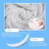 Zmkar Personalized Custom Photo Blanket Throw with Picture Text Collage Birthday Wedding Gift for Adult Baby Boy Girl Kid Dad Mum Men Women Couple and Dog Cat (7 Photos, Throw 47''63''/120x160cm) view 3