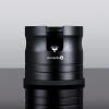 Amrankuo Coffee Portafilter Holder| Espresso Tamper Stand| Aluminum Alloy Espresso Holder| With Non-slip Base| Fits 54mm Espresso Machines Portafilter | (54mm, Black) view 1