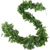 QIAOH Artificial Hanging Plants 36 Pack, Artificial Ivy Garland, Fake Hanging Ivy Plants Decor Green Leaves Faux Greenery for Home Wall Outdoor Indoor Wedding Decorations view 1