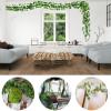 QIAOH Artificial Hanging Plants 36 Pack, Artificial Ivy Garland, Fake Hanging Ivy Plants Decor Green Leaves Faux Greenery for Home Wall Outdoor Indoor Wedding Decorations view 4