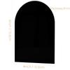 JINMURY 4x6 Inch Blank Black Arch Acrylic Sign | 10 Pack Arch Acrylic Blanks Acrylic Sheet 1/8 inch Thick, DIY Acrylic Arch Table Numbers, Perfect as Arched Modern Wedding Signs, Arched Round Top Table Sign, Events& Parties Centerpieces Decorations ( view 2