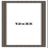 12x33 Frame Black Bamboo Solid Wood Picture Frame Width 1.5 Inches | Interior Frame Depth 0.5 Inches | Balcoca Black Bamboo Photo Frame Complete with UV Acrylic, Foam Board Backing & Hanging Hardware view 1