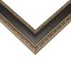 10x15 Frame Silver Brown Ornate Solid Wood Picture Frame Width 1.75 Inches | Interior Frame Depth 0.5 Inches | Milton Distressed Photo Frame Complete with UV Acrylic, Foam Board Backing & Hanging view 1