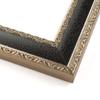 10x15 Frame Silver Brown Ornate Solid Wood Picture Frame Width 1.75 Inches | Interior Frame Depth 0.5 Inches | Milton Distressed Photo Frame Complete with UV Acrylic, Foam Board Backing & Hanging view 2