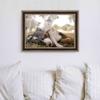 10x15 Frame Silver Brown Ornate Solid Wood Picture Frame Width 1.75 Inches | Interior Frame Depth 0.5 Inches | Milton Distressed Photo Frame Complete with UV Acrylic, Foam Board Backing & Hanging view 4