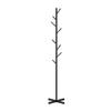 Ruweistar Metal coat rack Free-standing assembly hangerSturdy metal coat hanger for bedrooms, office hallway, briefcases, umbrellas, robes, coatstree-black view 1