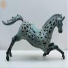 Exotic India 24" Brass Running Horse Showpiece - Brass view 3