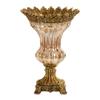 Elegant Large Flower Vases Table Centerpiece for Kitchen Dining Living Room Home Decor, European Retro Tall Big Glass Flowers Chinese Vases for Bedroom Decorations, Best, 11.8in  5.11in view 1