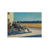 Edward Hopper-People In The Sun 1960 Canvas Wall Art Poster Home Decor Ready to Hang(65x97cm 26"x38",Framed) view 2