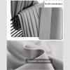 Clothing Store Fitting Room, Simple Dressing Changing Room Stainless Steel Rail Wall Hanging Locker Room Used In Mall And Office Privacy Protection Save Space ( Color : White , Size : 100x100cm ) view 4