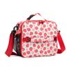 Khulula Girls Insulated Kids Lunch Boxes Bags for Hot or Cold Food Storage - Picnic Cooler Cookouts School Travel Reusable Lunch Tote Strawberry view 1