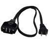028372 Magnetic Power Cord compatible with Waring DF250 DF175 Deep Fryer view 2