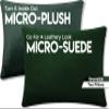 12" x 20" Throw Pillow - Ramona Green: 2 PCS / 4 Sided. Luxurious Premium Down Feather Fill w/Reversible Cover Microsuede/Microplush Fabric. Forever Fluffy, Beautiful & Supportive. Soft & Comfy. view 2