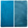 22" x 22" Cover Only Throw Pillowcase Reversible - Rodeo Blue: 2 PCS / 4 Sided. Luxurious, Microsuede/Microplush Fabric - Softest / High Thread CountWashable. Beautiful & Supportive. Soft & Comfy. view 1