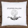 24" x 24" Throw Pillow - Stable Black 2 PCS / 4 Sided. Luxurious Premium Down Alternative Fill w/Reversible Cover Microsuede/Microplush Fabric. Forever Fluffy, Beautiful & Supportive. Soft & Comfy view 3