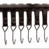 Brute Strength Classic - Full Grain Leather Strap Kit - Black, 12 PC, Mommy Hooks & Stroller Clips view 1