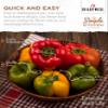 Simple Kitchen Dehydrated Red & Green Bell Peppers  153 Servings for Family Meal Prep, Survival Canned Food, Gluten Free & Freeze Dried Bell Peppers for Camping Meals, Backpacking & Hiking, #10 Can view 3