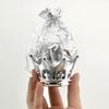 12 Pieces Fillable Silver Crown with Pouch Party Favors view 4