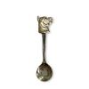 Victorian Style Boxer Dog Head Salt Spoon/Salt Spoon Pendant with Ruby Stone 925 Sterling Sliver (Salt Spoon) view 1